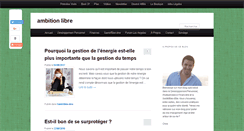Desktop Screenshot of ambitionlibre.com